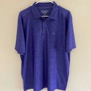 Tommy Bahama Men's Vibrant Purple Polo Shirt
